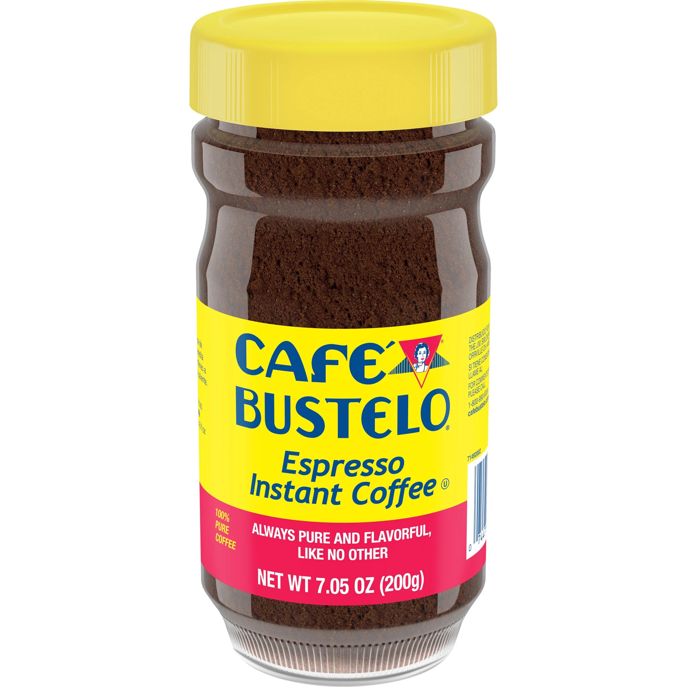Caf Bustelo, Espresso Style Dark Roast Instant Coffee, 7.05 oz. | Walmart (US)