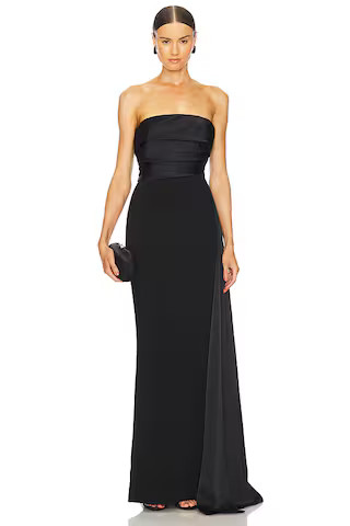 NBD Amira Gown in Black from Revolve.com | Revolve Clothing (Global)