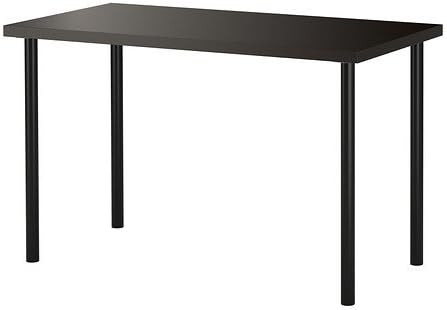 Ikea Linnmon Desk with Adils Legs for Multi Purpose 47 1/4"x23 5/8" Table , Black-brown Top and B... | Amazon (US)