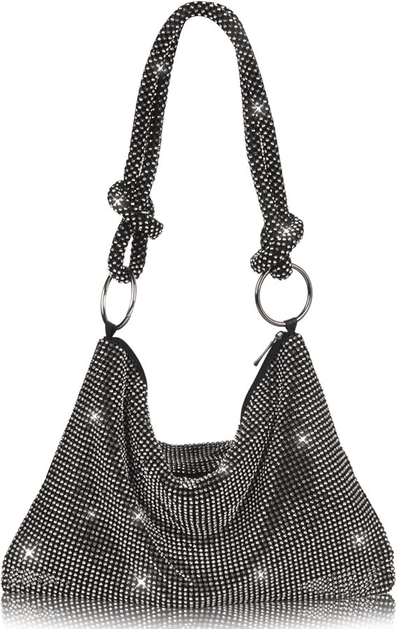 AOYUNHUI Hand Bags Purses for Women Rhinestone Bag Clutch Purses Party Wedding | Amazon (US)