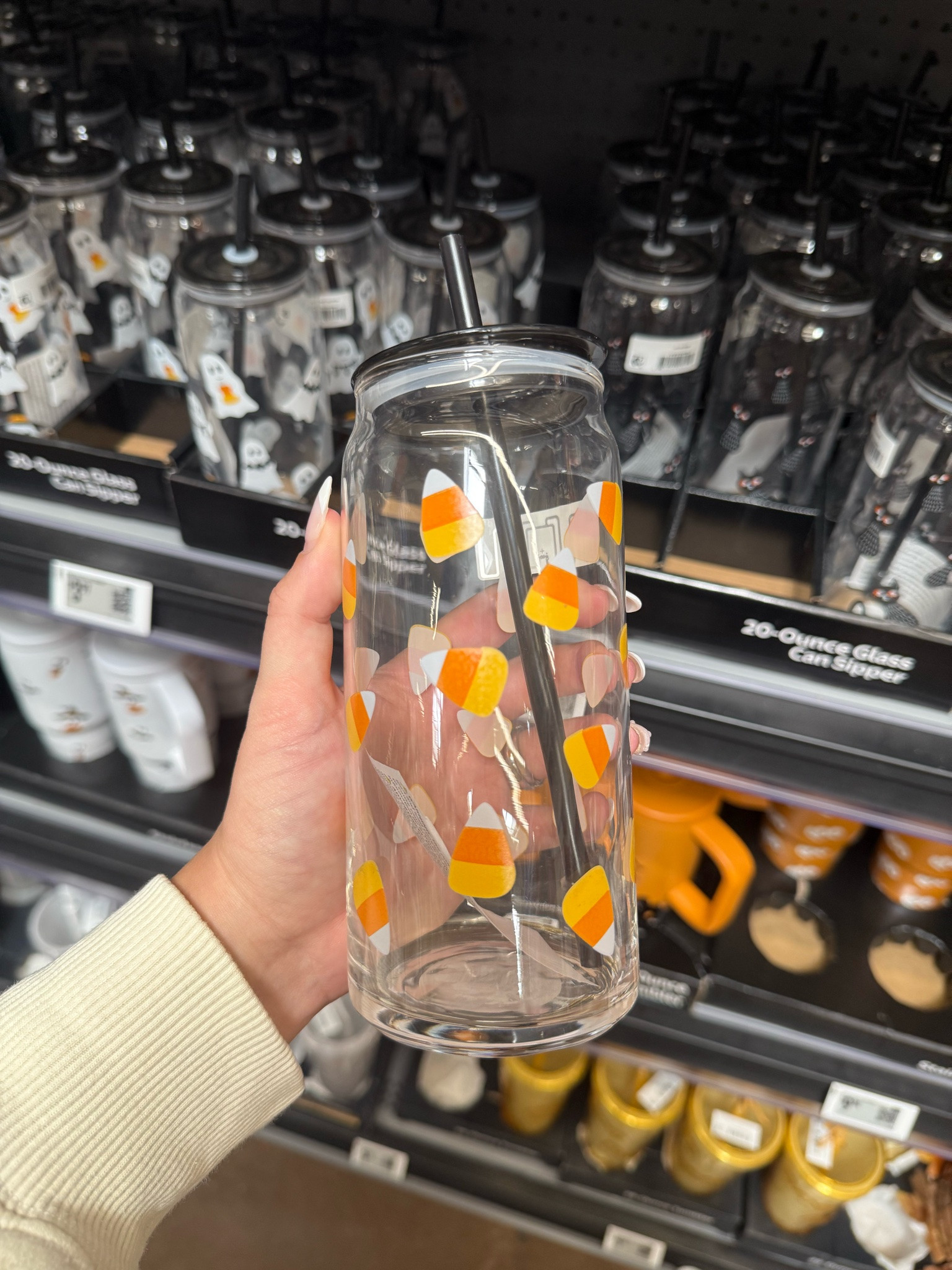 Candy corn glass tumbler

halloween home decor  spooky season  walmart home  walmart finds @Walmart

#LTKmomlife #LTKSeasonal #LTKHome