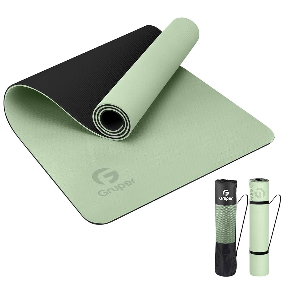 Yoga Mat Non Slip, Eco Friendly Fitness Exercise Mat with Carrying Strap,Pro Yoga Mats for Women,... | Amazon (US)