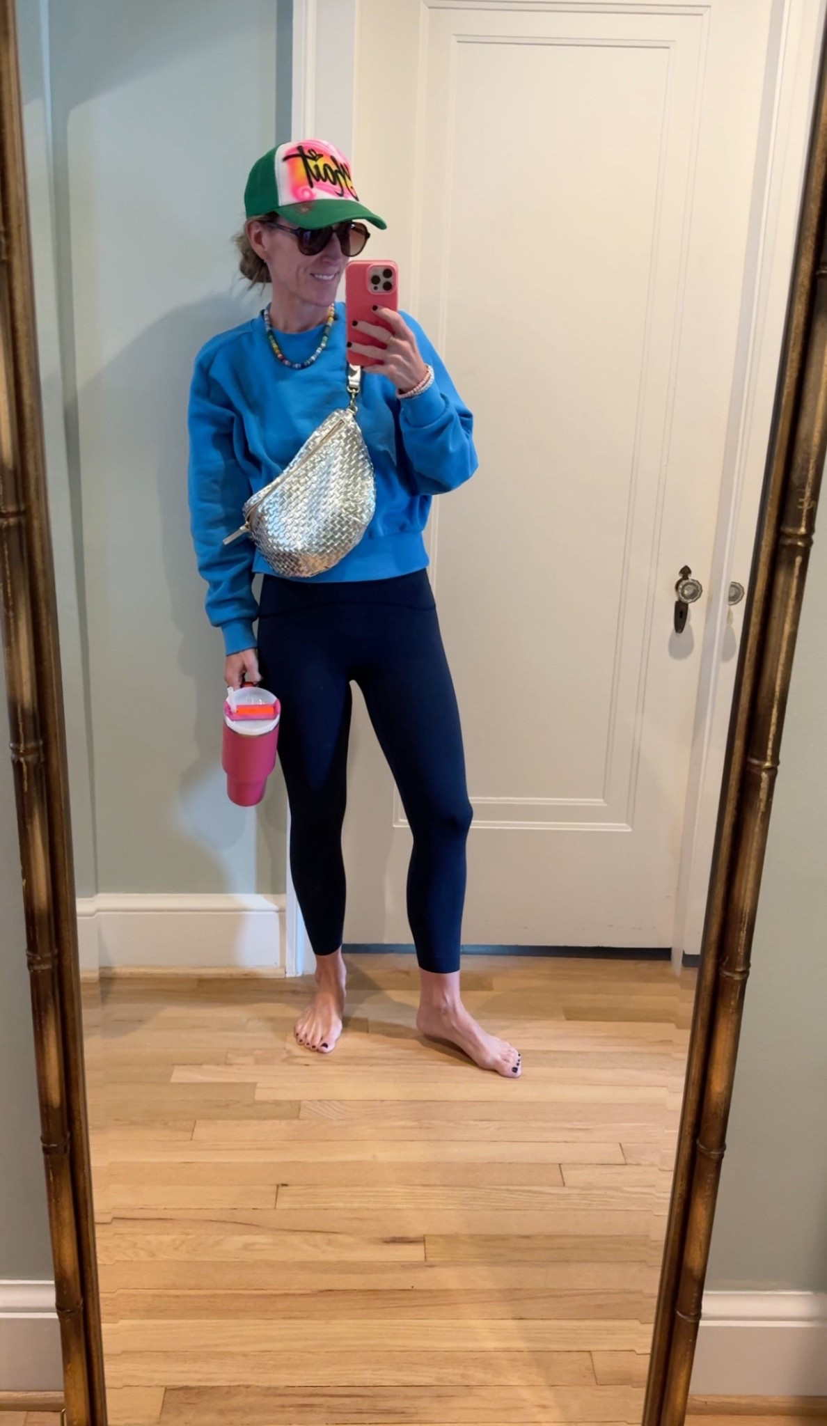 Easy fall outfit — athleisure doesn’t mean ugly! | Spanx leggings | Athleta sweatshirt | Clare v crossbody bag 

#LTKSeasonal #LTKFindsUnder100 #LTKTravel