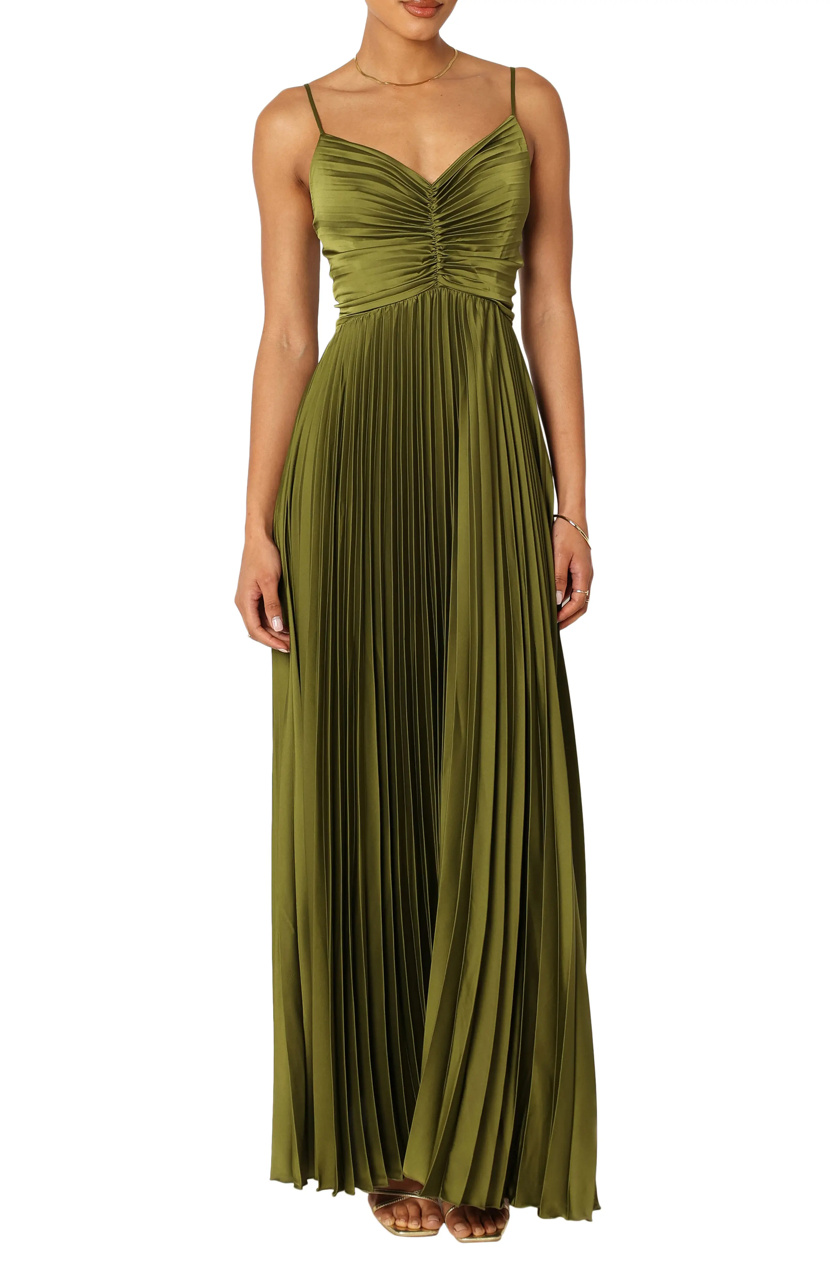 Naira Pleated Maxi Dress (Women) | Nordstrom | Nordstrom