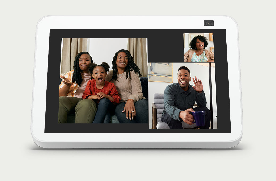 Echo Show 8 (2nd Gen, 2021 release) - Glacier White - with 30-day FREE trial of Alexa Together (mont | Amazon (US)