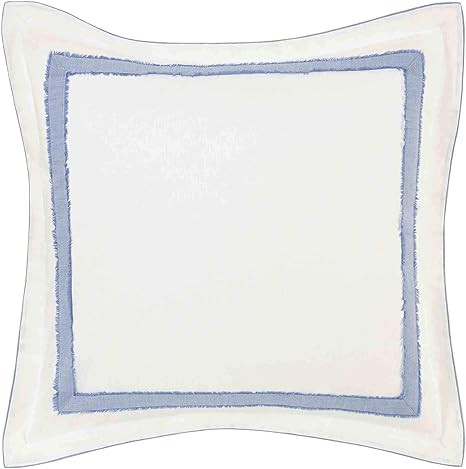 Laura Ashley Mila Euro Sham, 26x26, Blue | Amazon (US)
