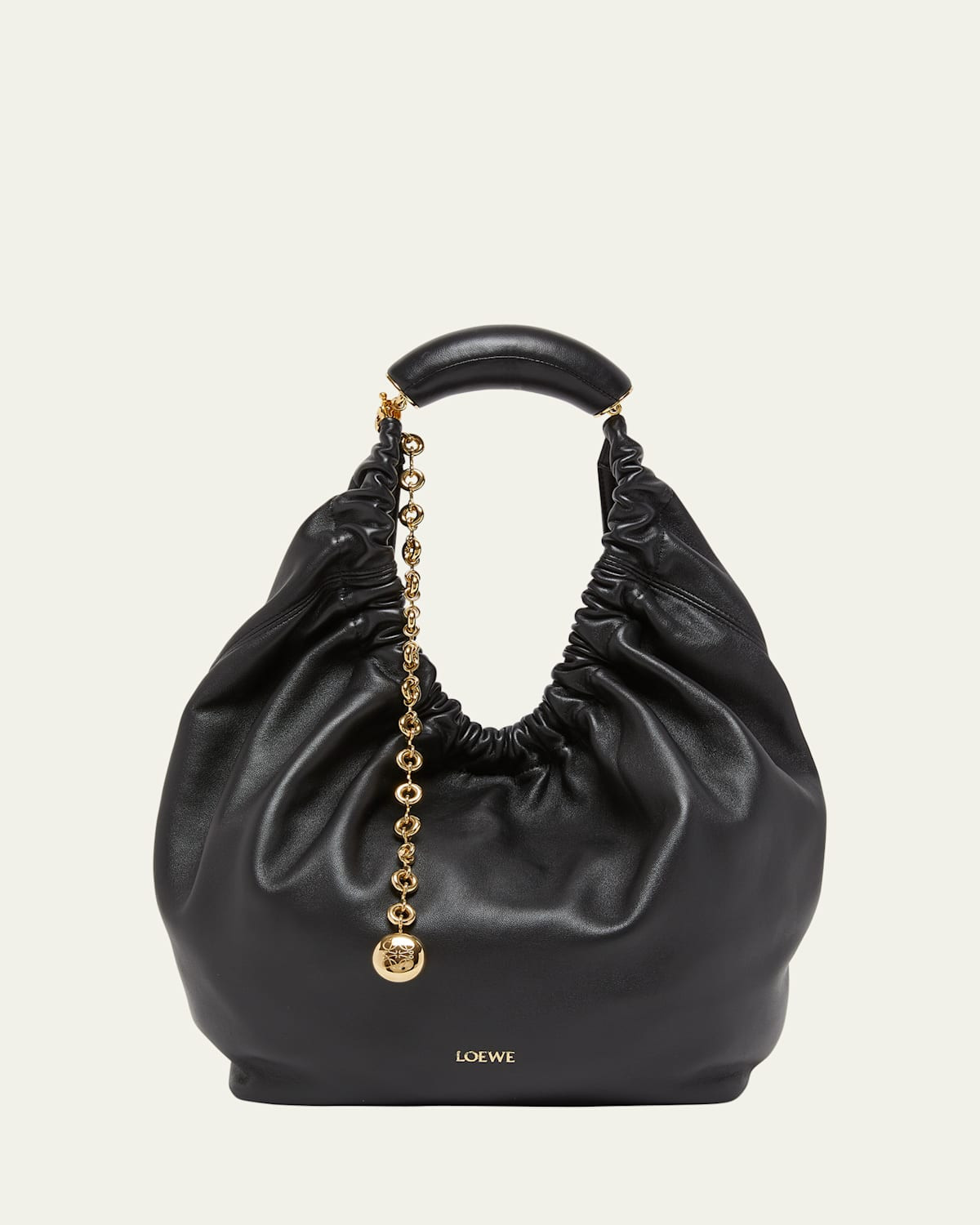 Squeeze Small Shoulder Bag in Napa Leather | Bergdorf Goodman