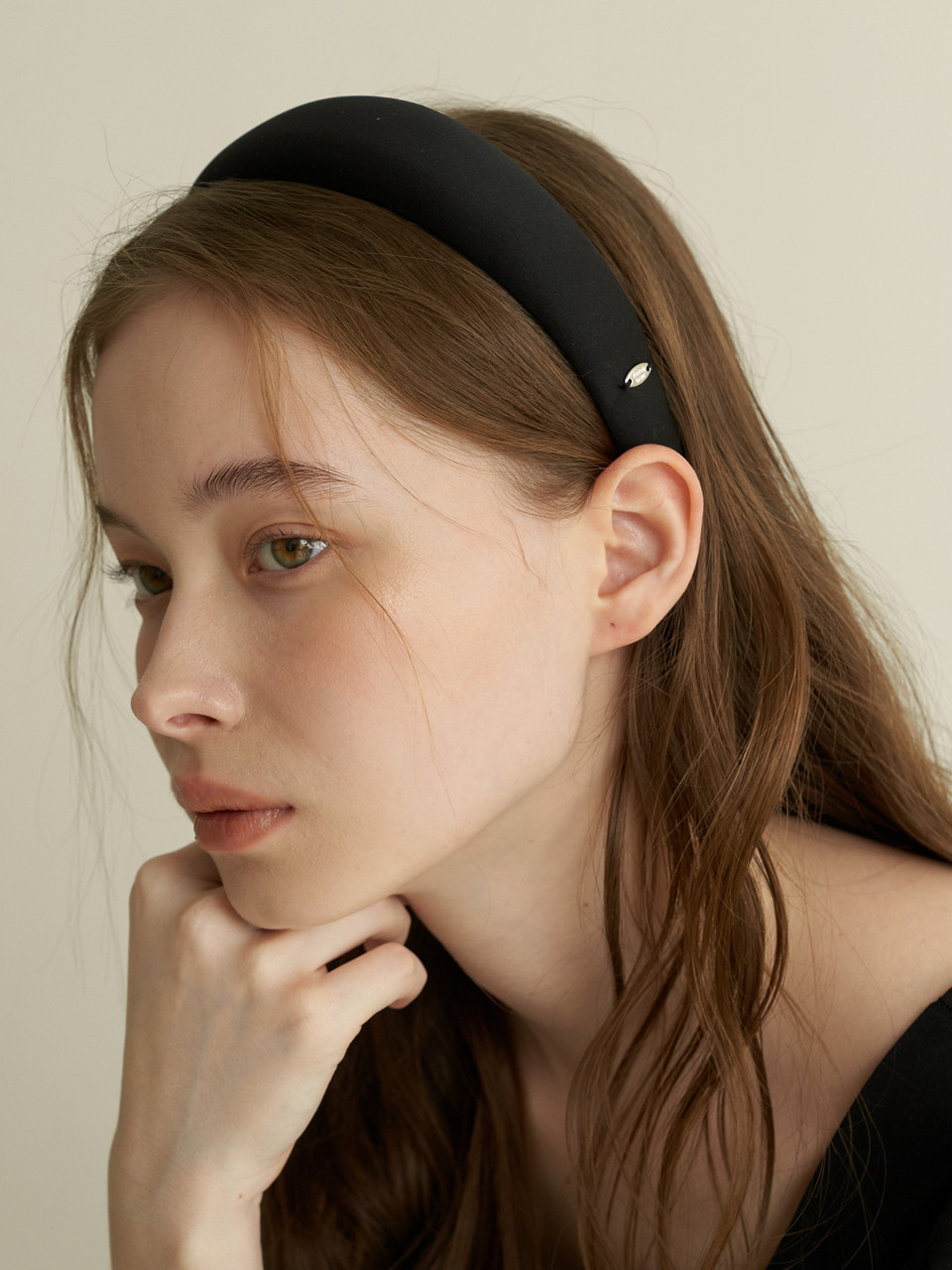 Basic Matte Satin Volume Headband | W Concept (US)