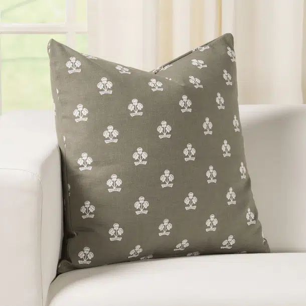 Hamachi Floral Cotton Throw Pillow | Wayfair North America