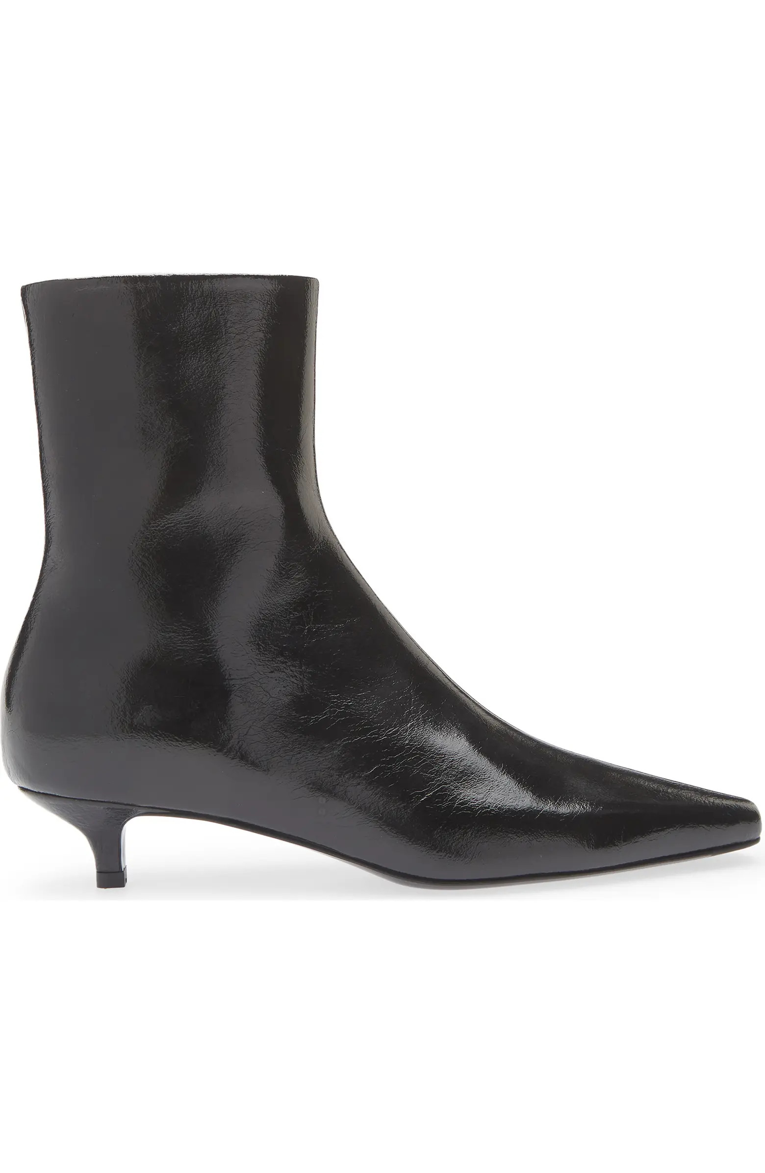 TOTEME Slim Kitten Heel Pointed Toe Bootie (Women) | Nordstrom | Nordstrom