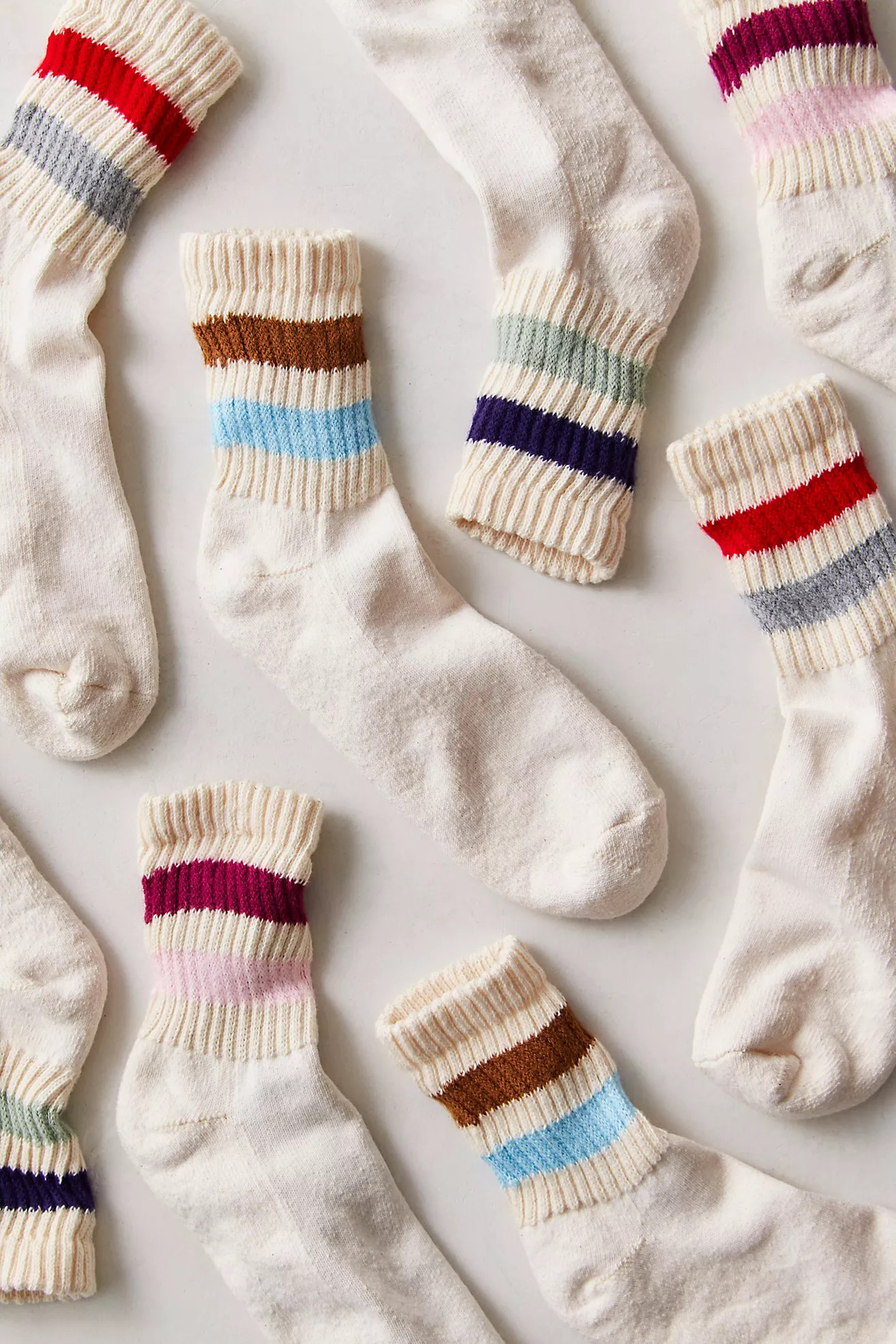 Retro Shortie Crew Socks | Free People (Global - UK&FR Excluded)