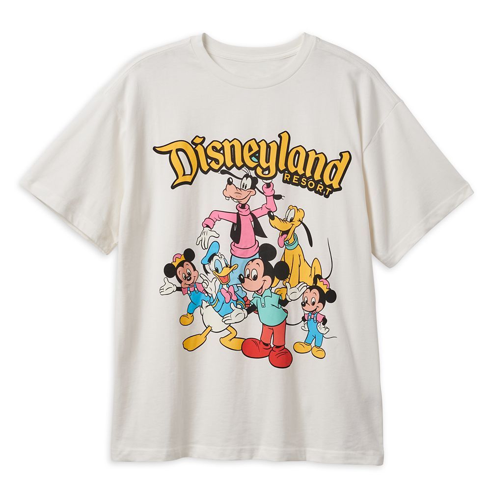 Mickey Mouse and Friends Retro T-Shirt for Adults – Disneyland | Disney Store