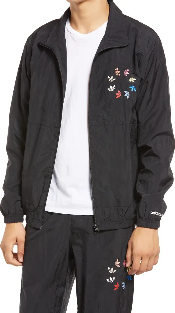 Adicolor Shattered Trefoil Track Jacket | Nordstrom