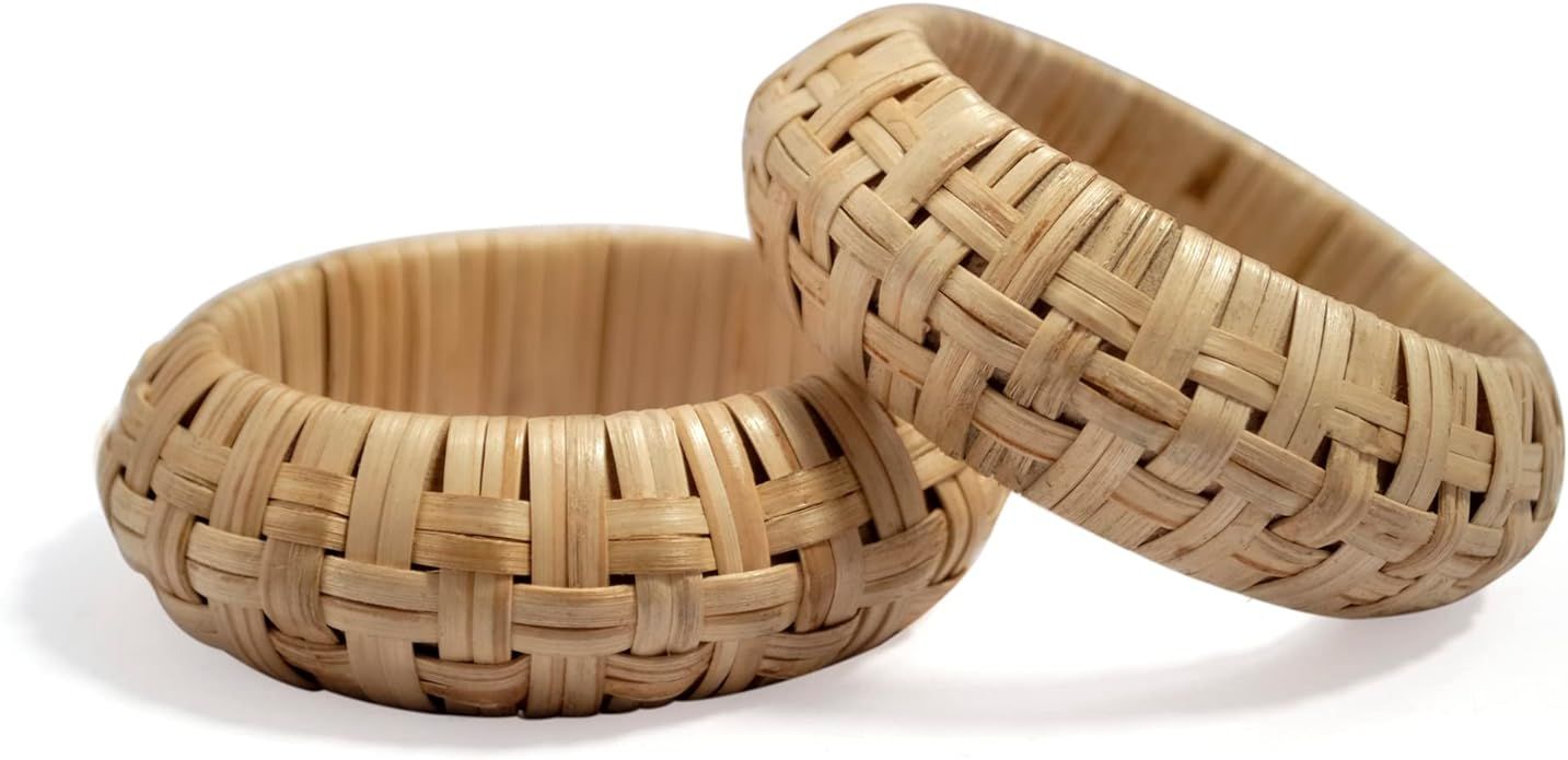 Virgin Weave - Basketry-art Inspired Lightweight Bracelet for Women (2.6 Inches) | Amazon (US)