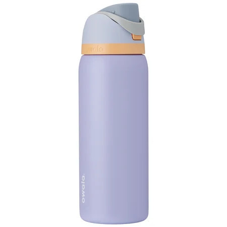 Owala FreeSip Stainless Steel Water Bottle, 32oz, Cloud 9 Light Purple | Walmart (US)