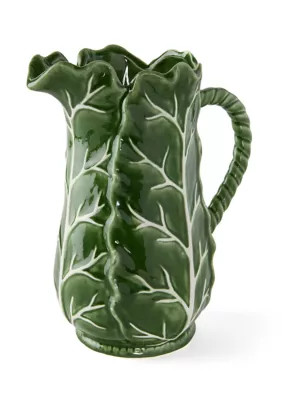 Modern. Southern. Home.™ Dark Green Cabbage Pitcher | Belk