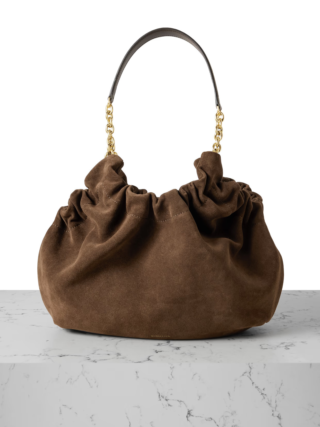DeMellier - Miami Suede Shoulder Bag - Chocolate | NET-A-PORTER (UK & EU)