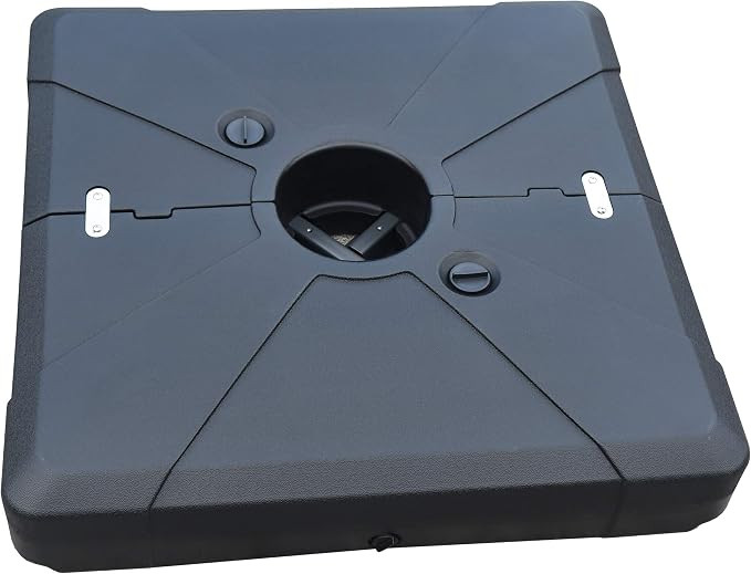 PURPLE LEAF Offset Umbrella Base PL210UM Cantilever Umbrella Base, 36.61'' X 36.61'' | Amazon (US)