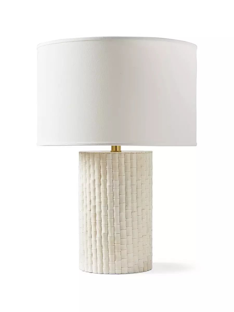 Delphine Bone Inlay Table Lamp | Serena and Lily