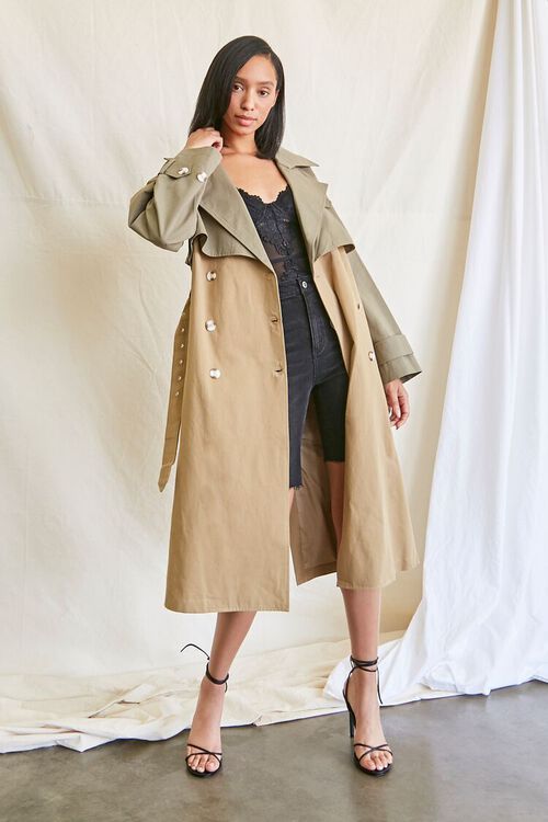 Double-Breasted Trench Coat | Forever 21 (US)