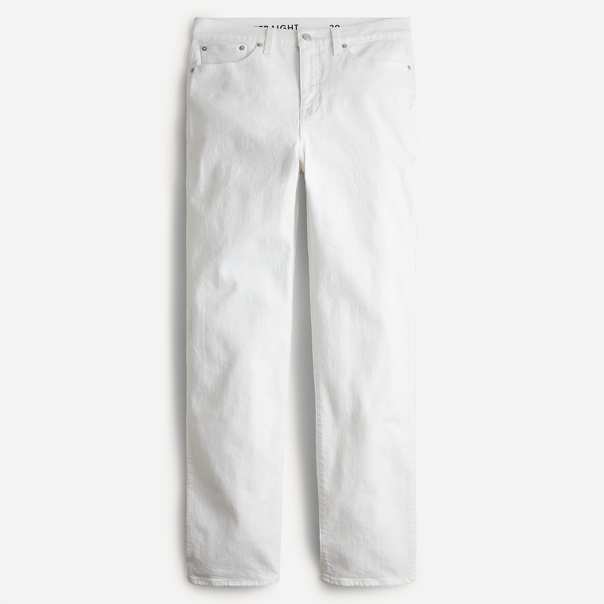 Full-length '90s classic straight jean in white | J.Crew US