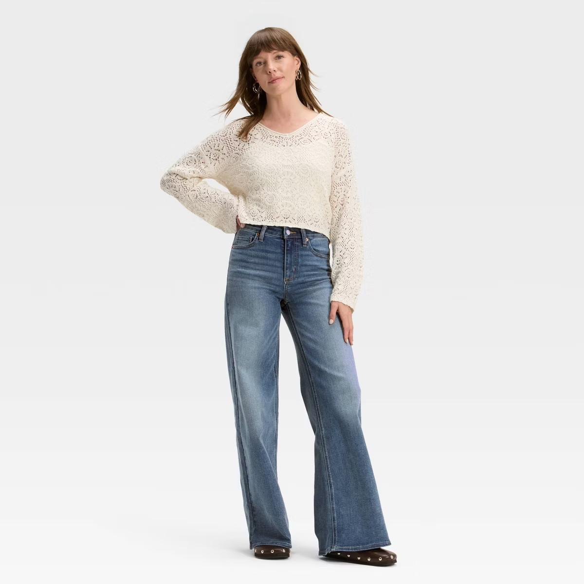 Women's High-Rise Wide Leg Jeans - Universal Thread™ | Target