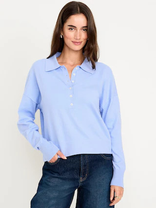 SoSoft Lite Cropped Polo | Old Navy (US)
