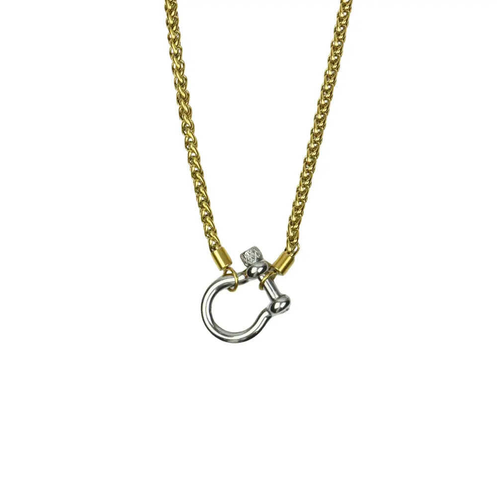 Horseshoe Necklace- Gold - Ahava J | Ahava Jewels