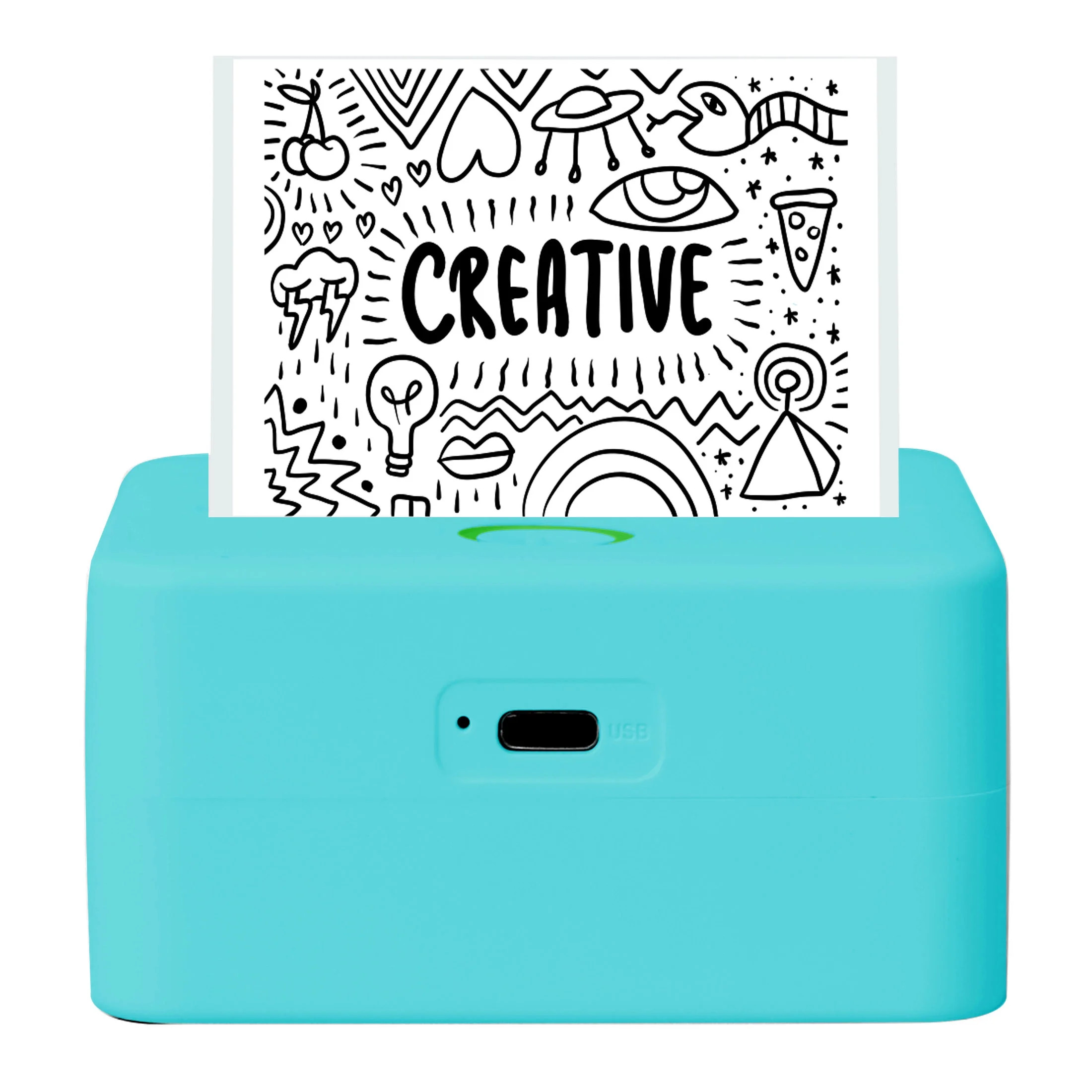 Core Innovations CTP500 Bluetooth Mini Portable Inkless Thermal Printer & Label Maker + Paper, An... | Walmart (US)