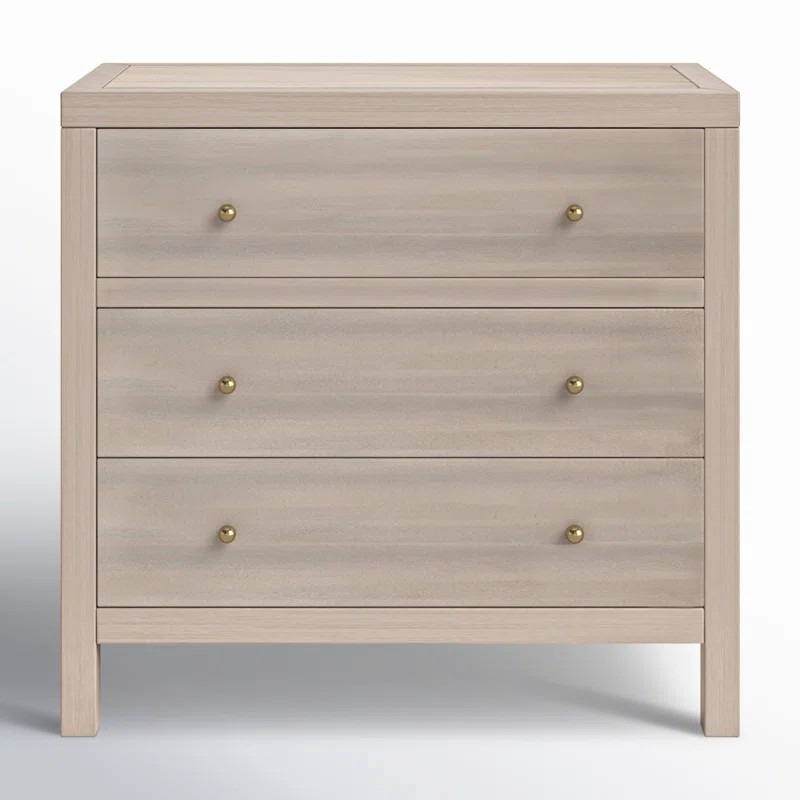 Celine 34" 3-Drawer Dresser | Wayfair North America