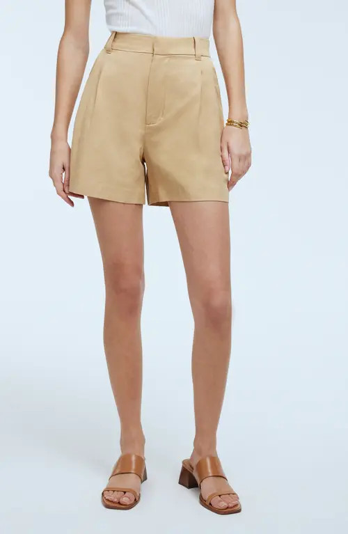 Madewell The Harlow Shorts in Desert Dune at Nordstrom, Size 4 | Nordstrom