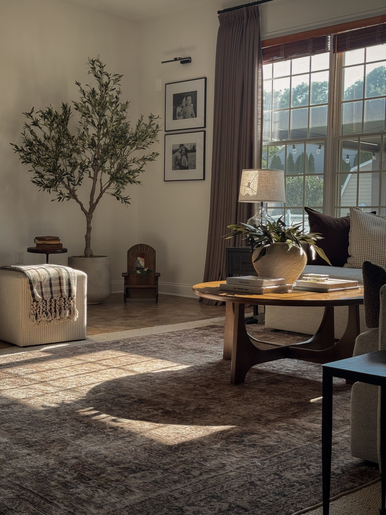 Ready for this calmness after having Christmas decorations up for over a month. 

living room decor, living room rug, layered rugs, Amazon curtains, olive tree, coffee table decor, spring decor, living room furniture

#LTKHome