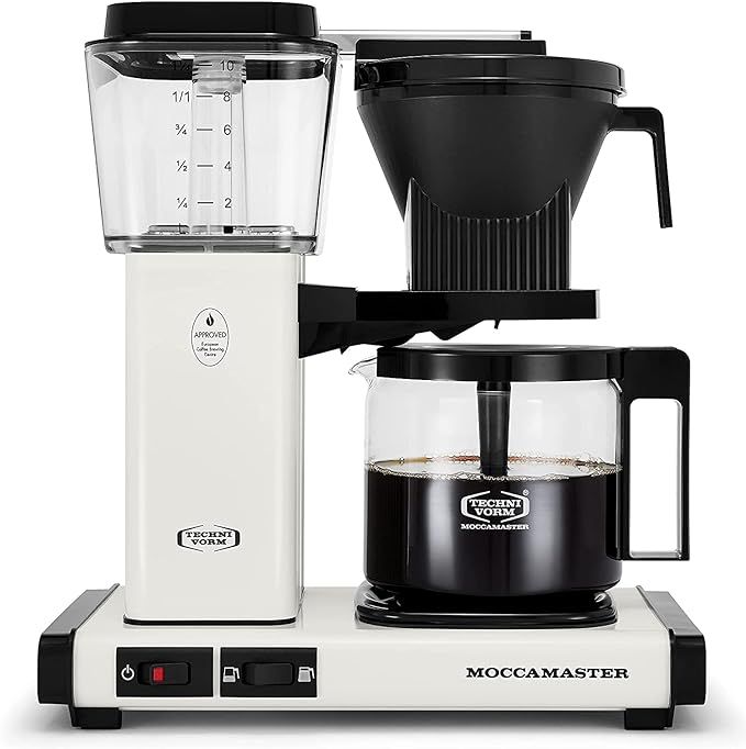 Technivorm Moccamaster KBGV Select Coffee Maker, 40oz Glass Carafe, Off-White (53933) | Amazon (US)