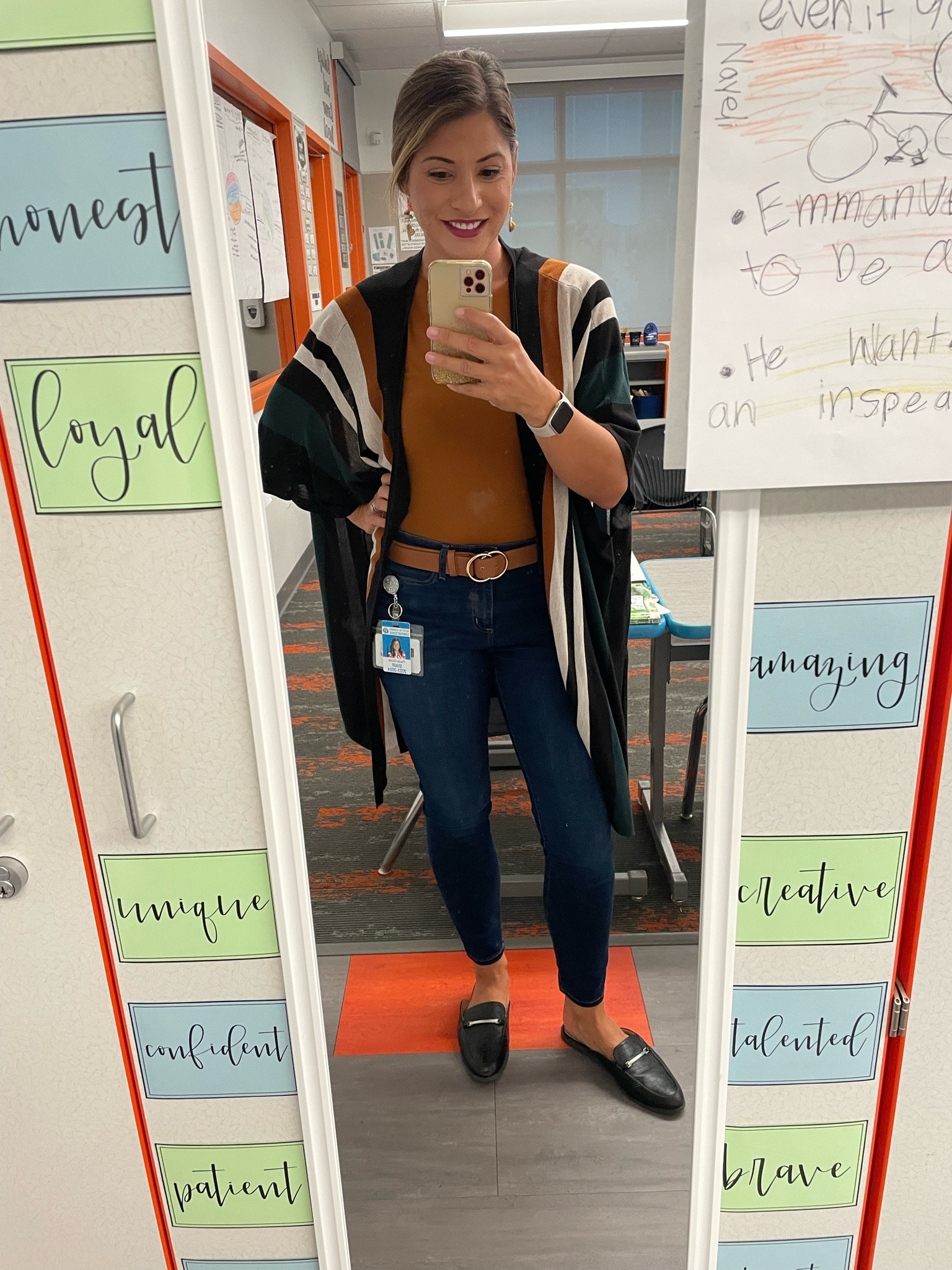 Fall transitional outfit for teachers and moms.

#LTKbeauty #LTKstyletip #LTKfindsunder50