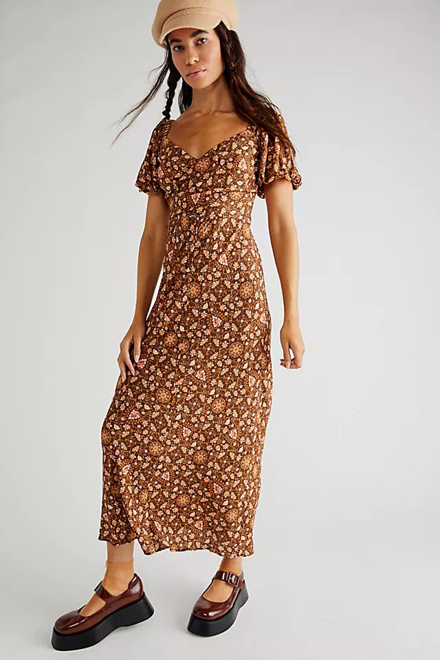 Madame Peacock Sweetheart Maxi Dress | Free People (Global - UK&FR Excluded)