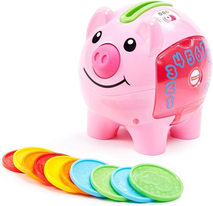 Fisher-Price Laugh & Learn Smart Stages Piggy Bank, Cha-ching! Get ready to cash in on playtime f... | Amazon (US)