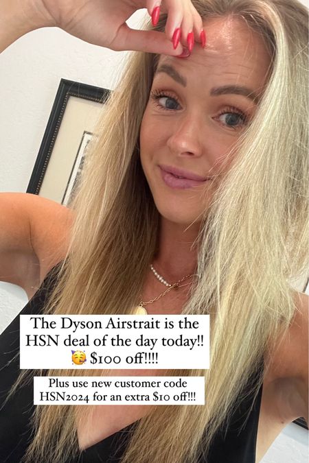$100 off the Dyson airstrait!!! Code HSN2024 for an extra $10 off! @hsn #hsninfluencer #lovehsn #ad @dysonbeauty

#LTKGiftGuide #LTKBeauty #LTKSaleAlert
