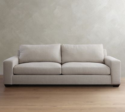 Big Sur Square Arm Sofa (76"-120") | Pottery Barn (US)