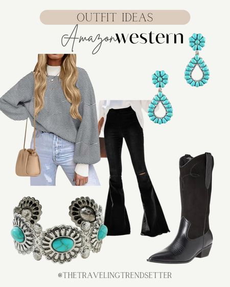 Outfit ideas - Amazon western - rodeo Houston - winter outfits - workwear - teacher outfit - sweater - boots 

#LTKfindsunder100 #LTKfindsunder50 #LTKworkwear