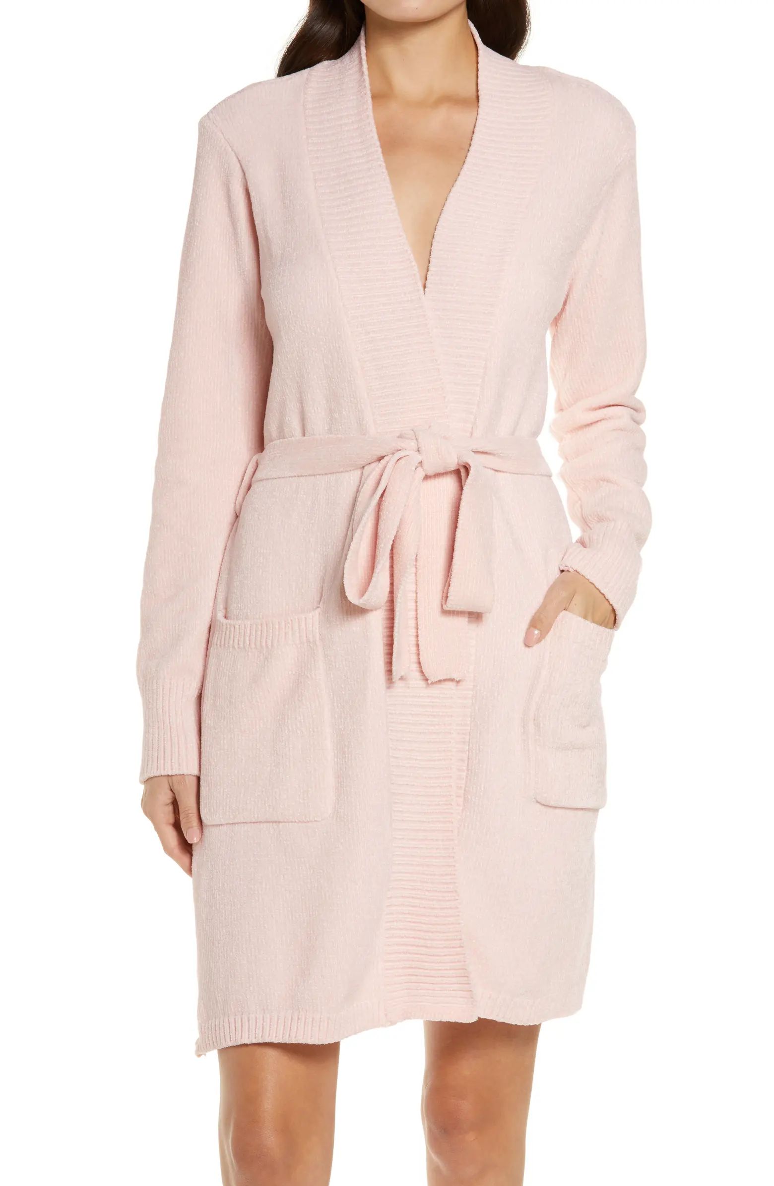 Tranquility Chenille Short Robe | Nordstrom