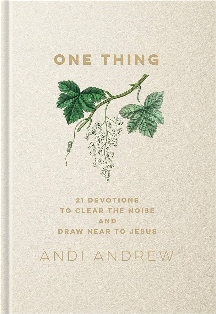 One Thing: 21 Devotions to Clear the Noise and Draw Near to Jesus | Amazon (US)