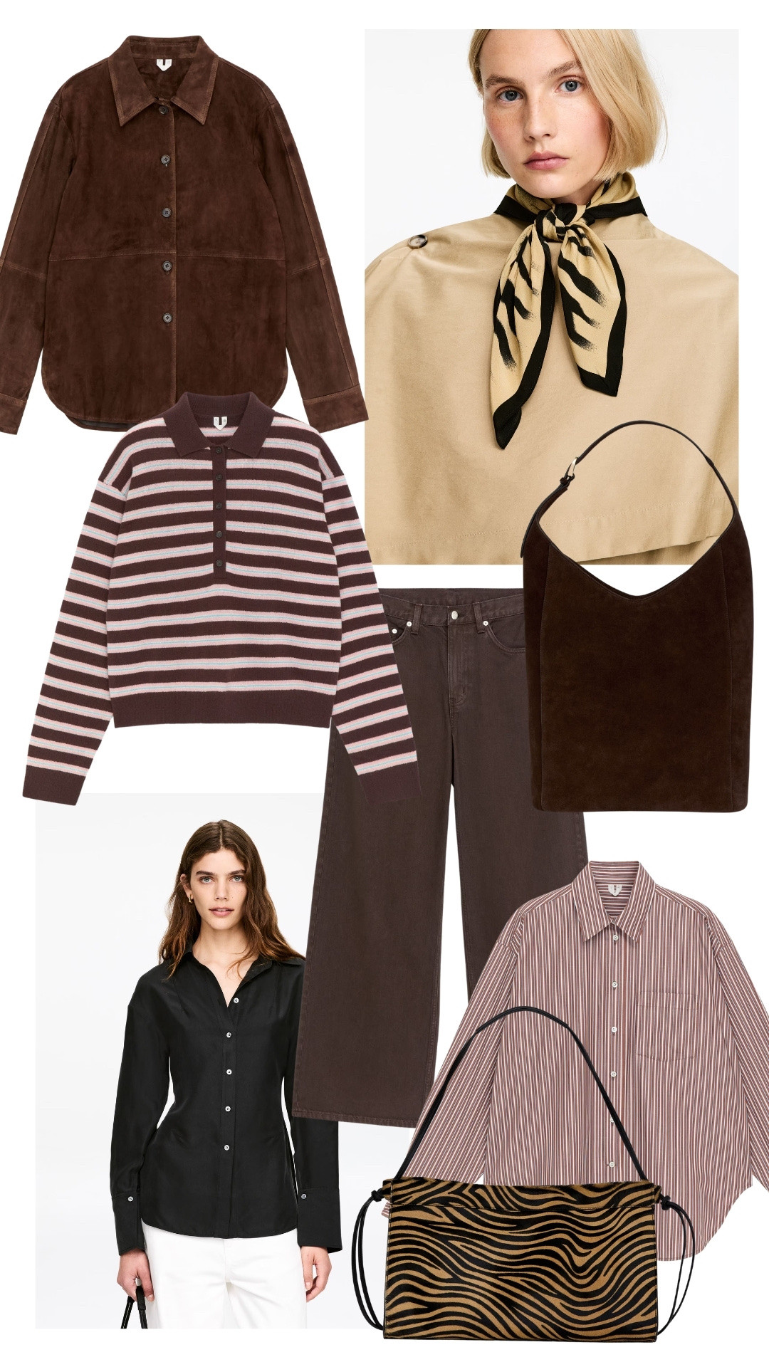 Arket have really said “brown is the new black” with their new drop for winter. Lots of gorgeous knits, tailored shirts, suede and animal print

#LTKwinter #LTKstyletip
