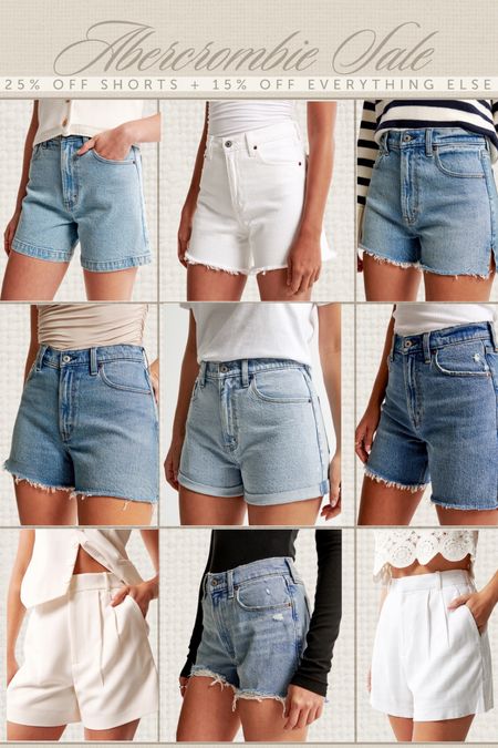 Abercrombie sale 🤍 shorts are 25% off and going fast! + save 15% off almost everything else ✨ linking some new favs here!

#abercrombie #abercrombiesale #abercrombieshorts #shorts #summer 

#LTKSaleAlert #LTKFindsUnder50 #LTKStyleTip