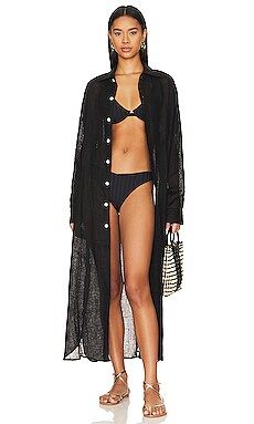 vitamin A Playa Caftan in Black from Revolve.com | Revolve Clothing (Global)