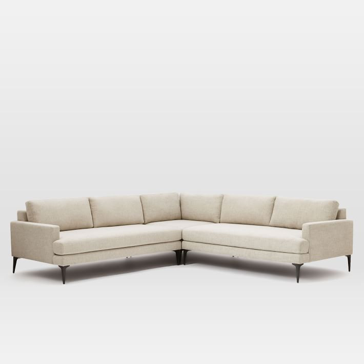 Andes L-Shaped Sectional | West Elm (US)