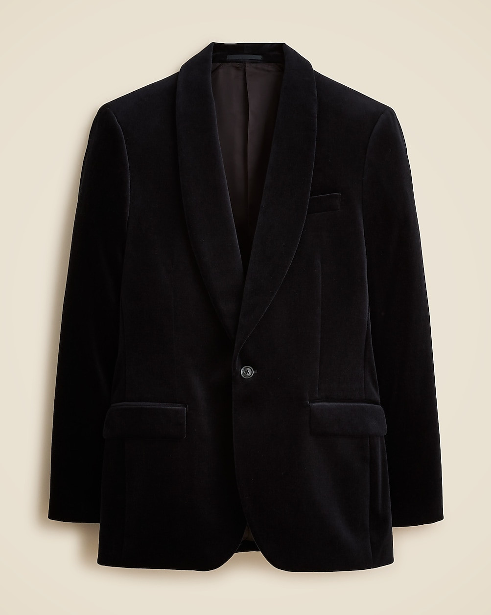 Shawl-collar dinner jacket in velvet | J. Crew US