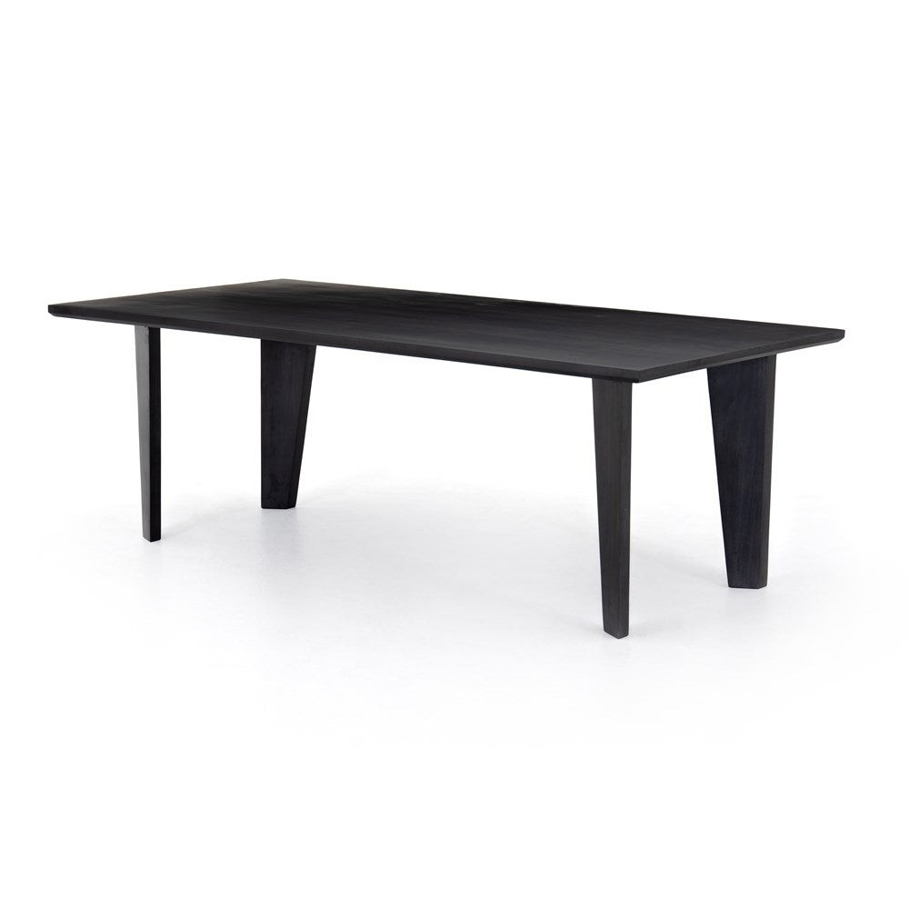 Axel Dining Table - Black Wash Poplar | France and Son