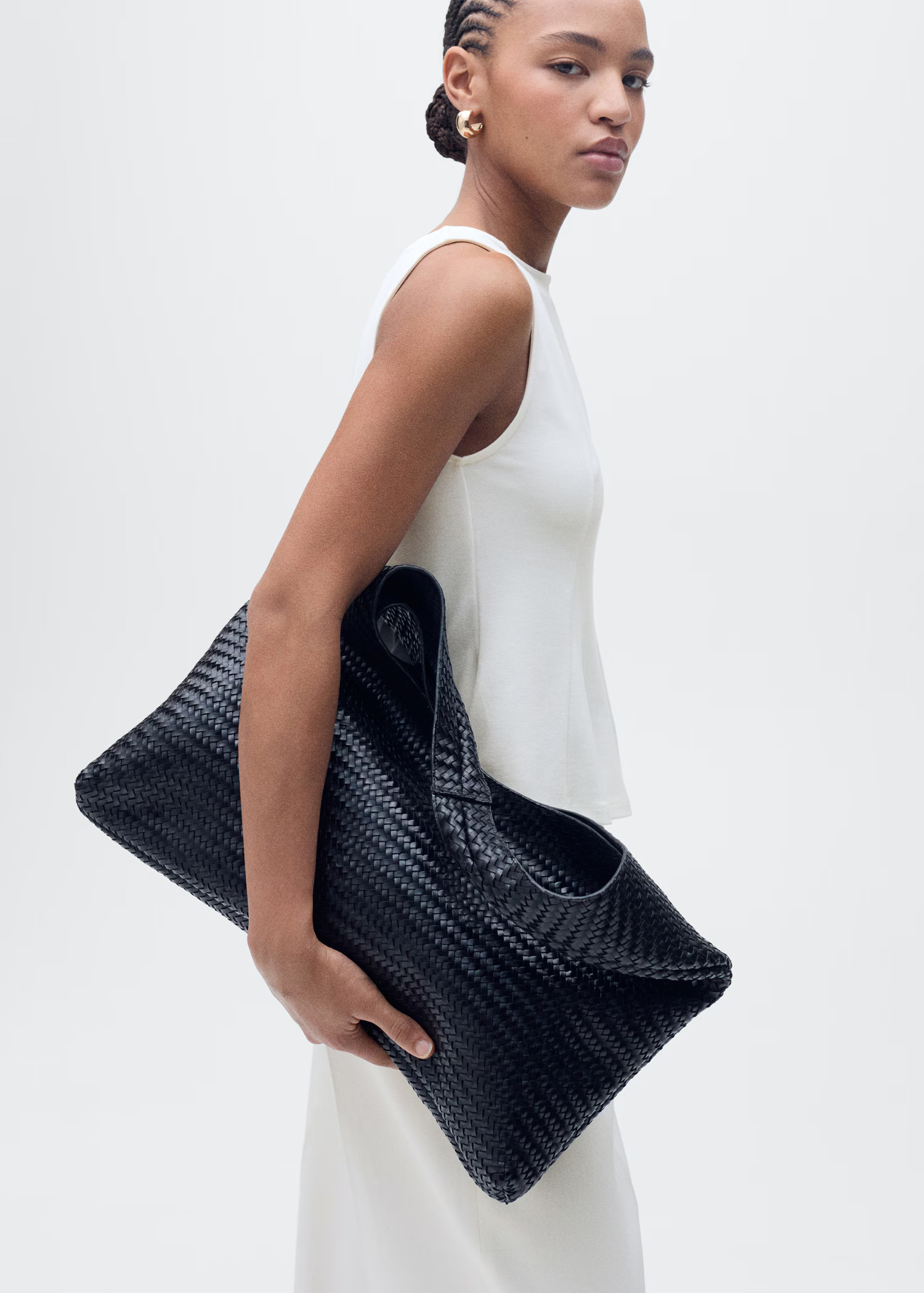 Peplum top with seam detail - Women | MANGO USA | Mango (US/MX/AU)