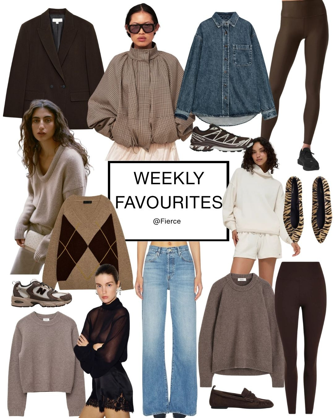 Weekly Favourites!

Neutral Capsule Wardrobe, Chocolate Brown, Taupe, Layering, Knitwear, Blazers, Denim, Leggings, Athleisure, New Balance Trainers, Loafers, Ballet Flats, Argyle, Elevated Basics, Casual Autumn Style, Autumn Fashion, Autumn Outfit

#LTKuk #LTKeurope #LTKautumn