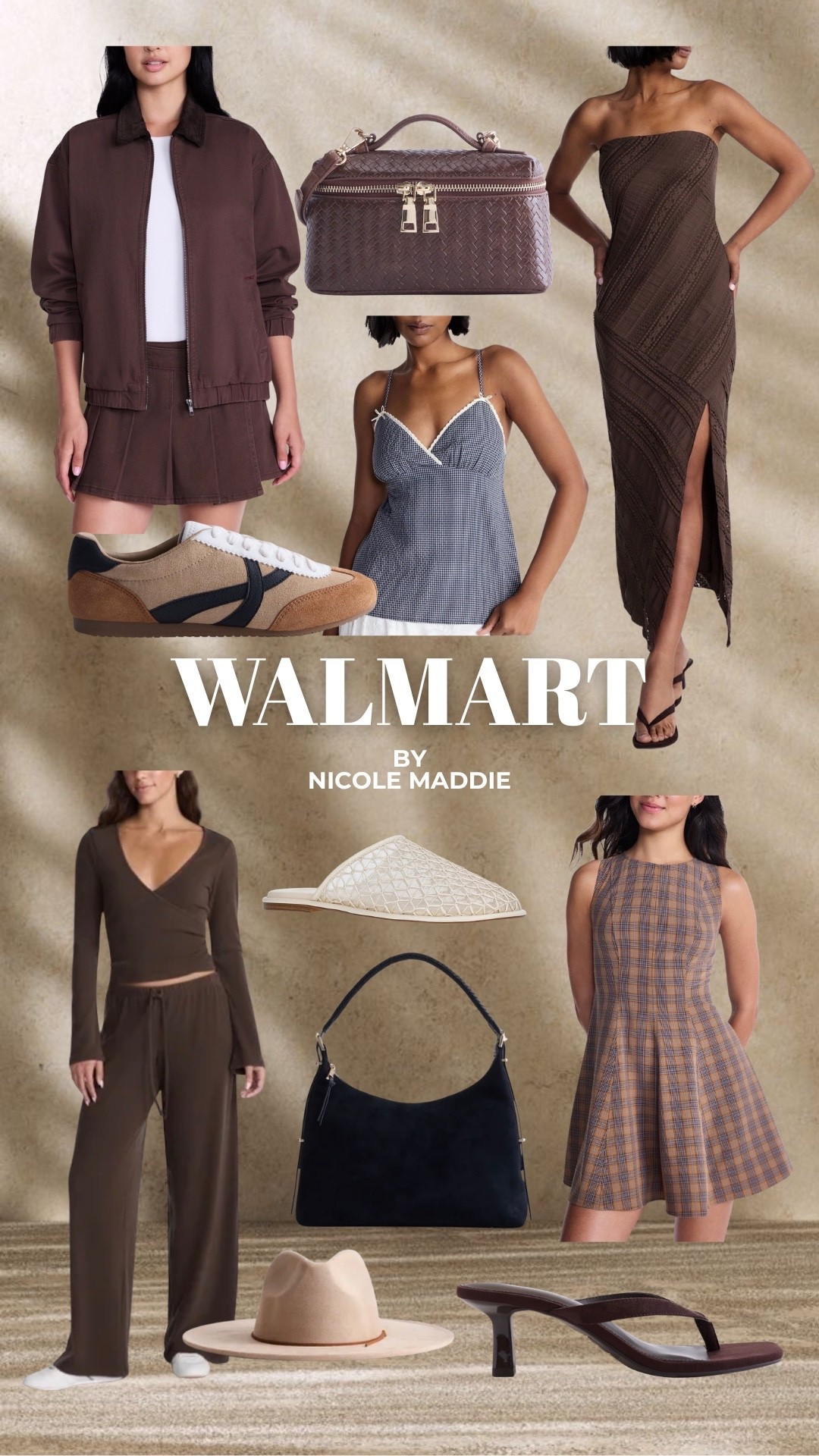 Walmart Fall new arrivals.

Sneakers, handbags, neutral set, brown dress, plaid, flats

#LTKMidsize #LTKootd #LTKSeasonal